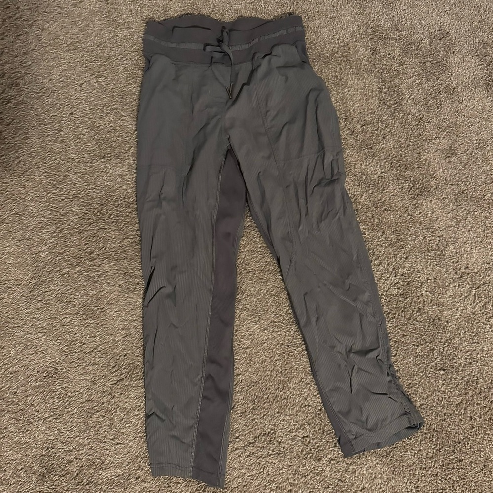 Lululemon Dance Studio Mid-rise cropped pant in gray